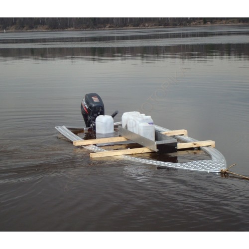 Алюминиевая лодка Wellboat-36