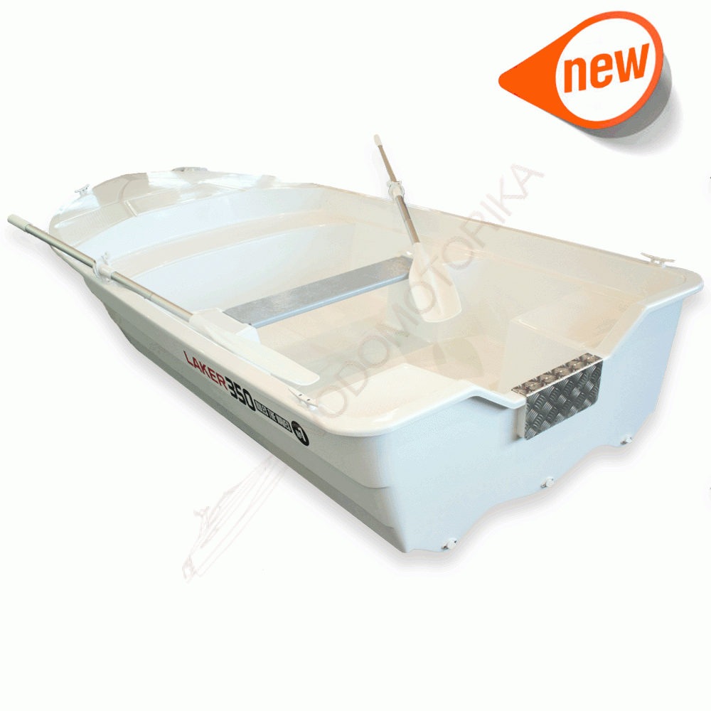 Лодка стеклопластиковая Laker T350 (белый)