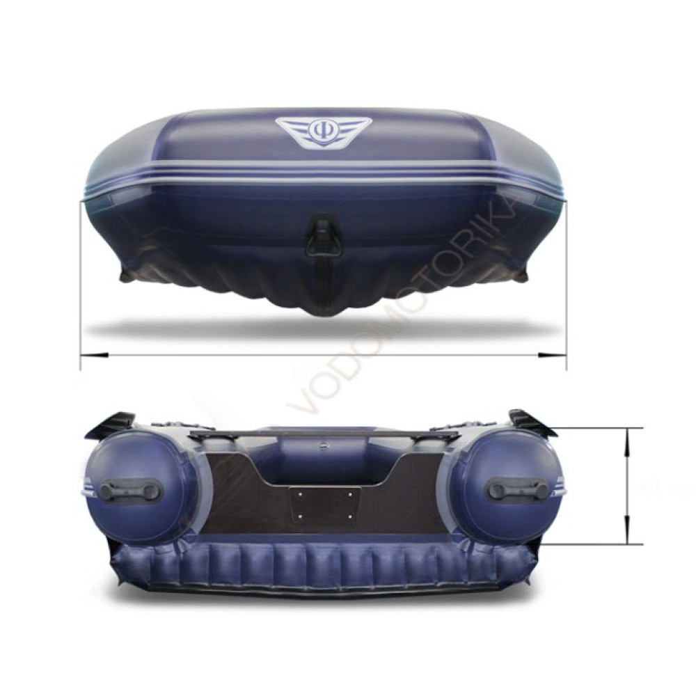 Двухкорпусная надувная лодка ФЛАГМАН-DK 450