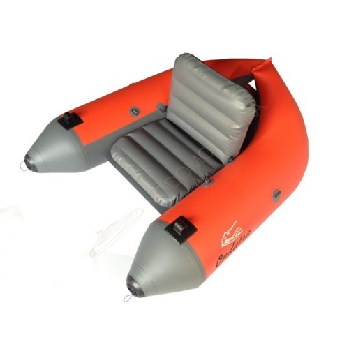 Рыболовный ПВХ плотик Ондатра А 130 (оранжевый)