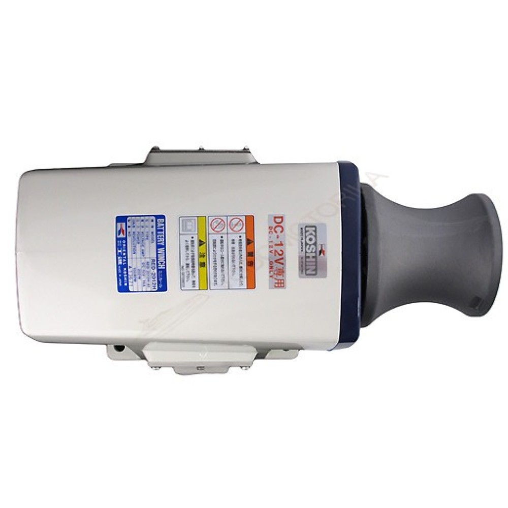 Лебедка якорная 12 В 200 Вт 100 об/мин 27 м/мин