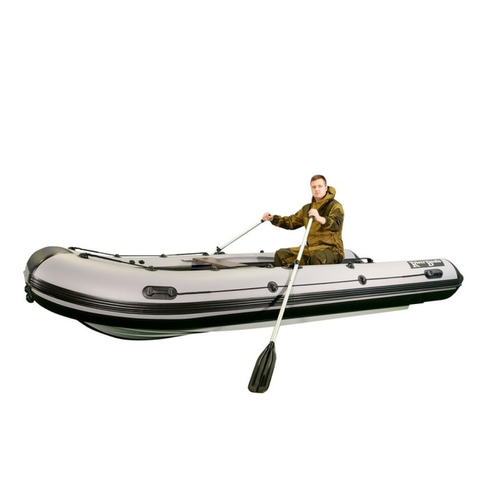 Надувная лодка RIB RiverBoats RB-430 со встроенным рундуком