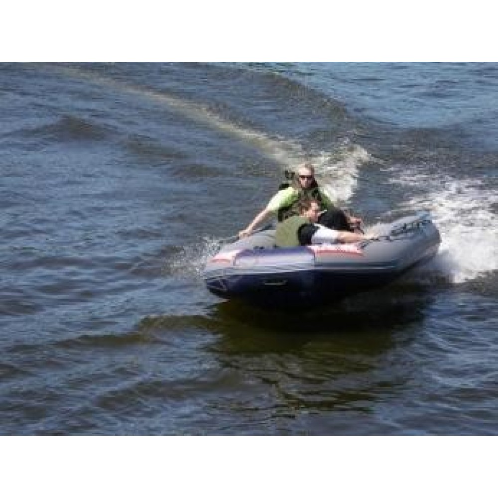 Надувная лодка Флагман 420 (пиксельный камуфляж)