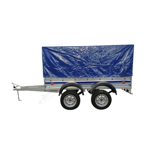Прицеп Престиж 7135 2.56х1.3 низкий тент 0.3 м  двухосный 