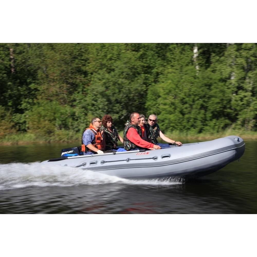 Моторно-гребная лодка Посейдон Титан-440