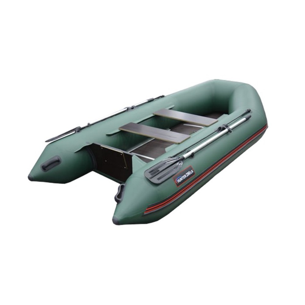 Лодка Хантер 290 ЛК (зеленый)