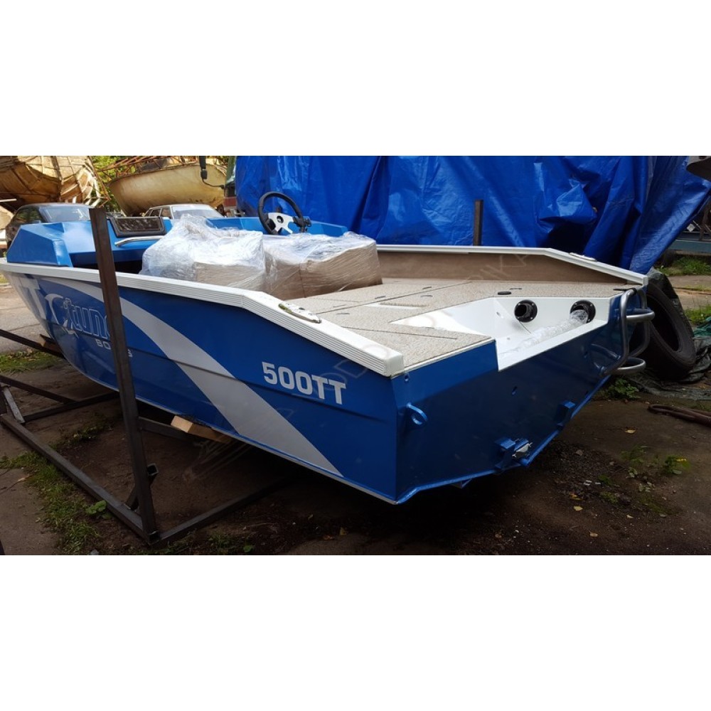 Катер алюминиевый TUNA 500 TT