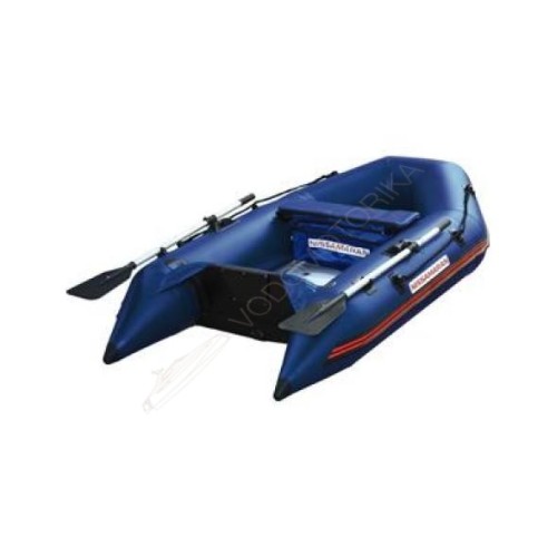 Надувная лодка NISSAMARAN TORNADO 270 ( синий ) алмин. пол A/L