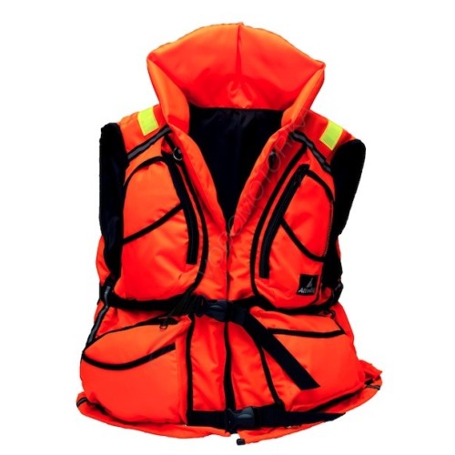 Спасательный жилет двухсторонний Atlantik Касатка ( + ) камуфляж (120 кг.)