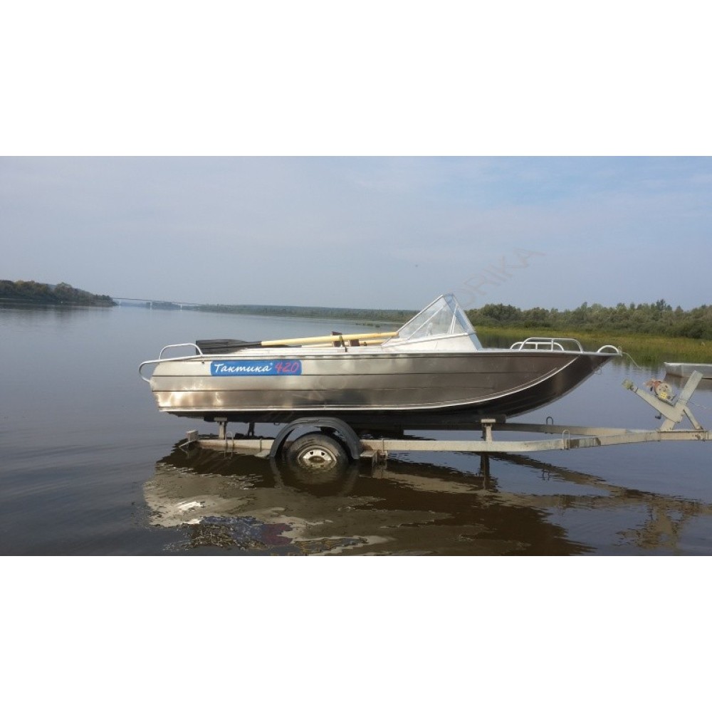 Алюминиевая моторная лодка ТАКТИКА-420