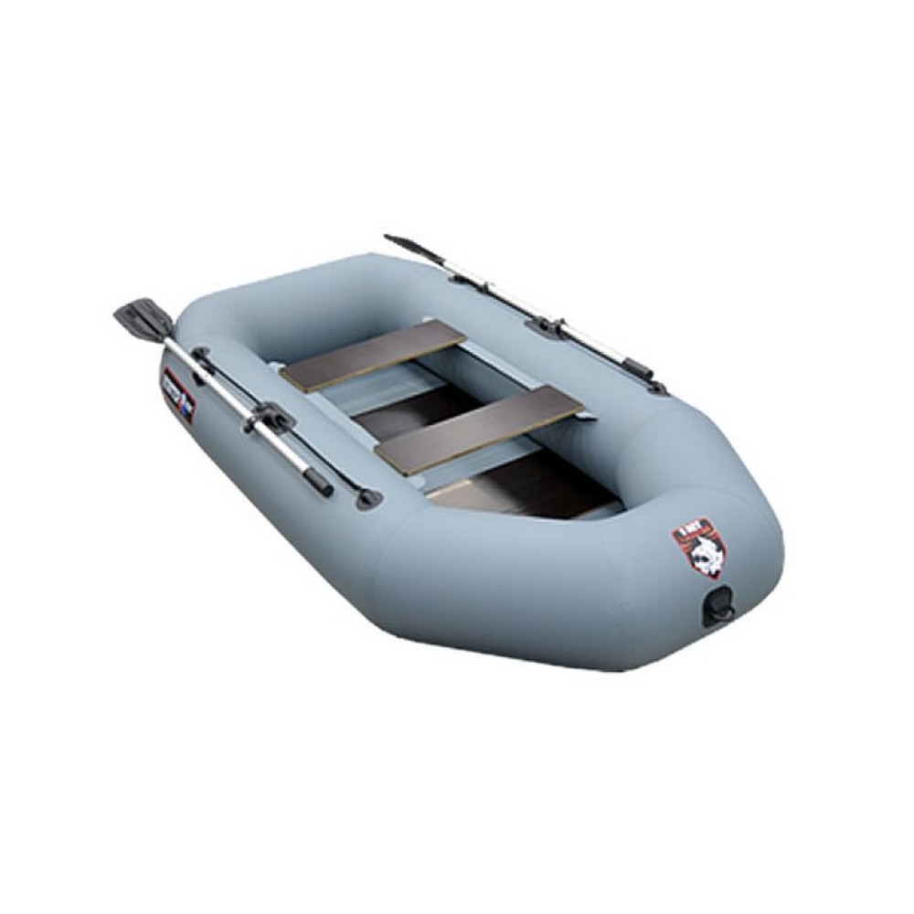 Гребная лодка Хантер 250МЛ (серый)