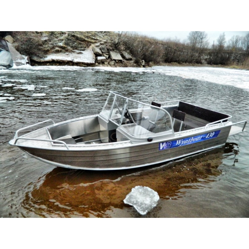 Алюминиевый катер WYATBOAT Wyatboat-430 DCM