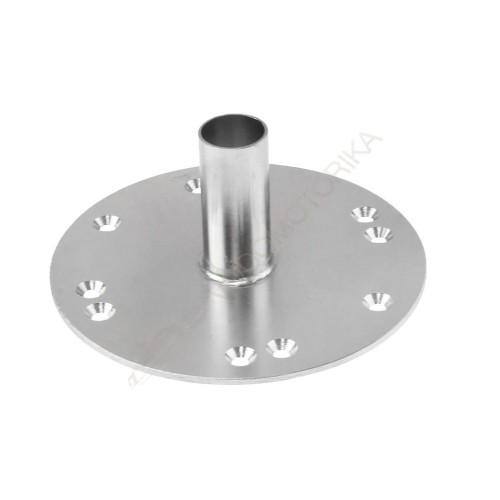 Стойка столешницы сдвижная с креплением к стенке, нержавеющая