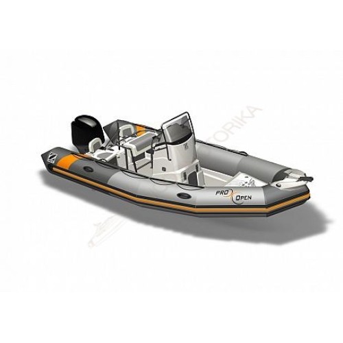 Лодка надувная ZODIAC Pro open 550 хайпалон-неопрен
