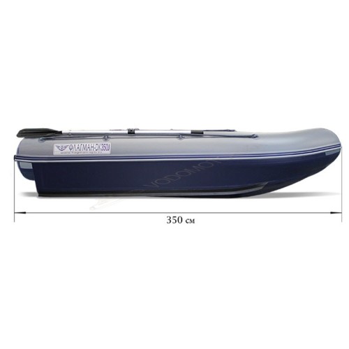 Двухкорпусная надувная лодка Флагман DK 350 Jet