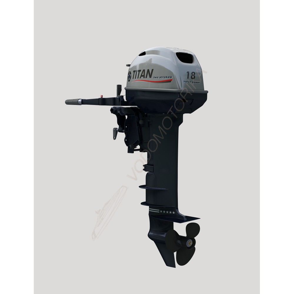 Лодочный мотор TITAN TP18AMHS 18 л.с. двухтактный