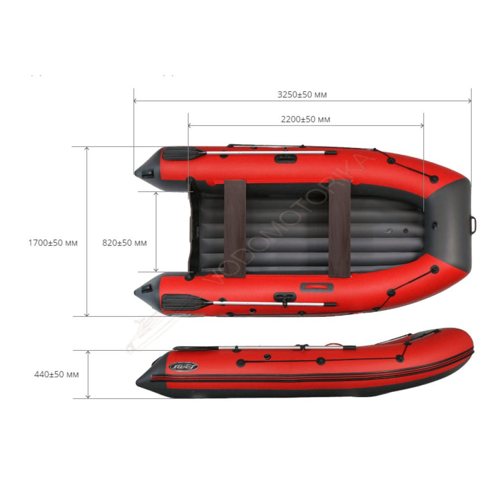 Лодка надувная REEF 325НД