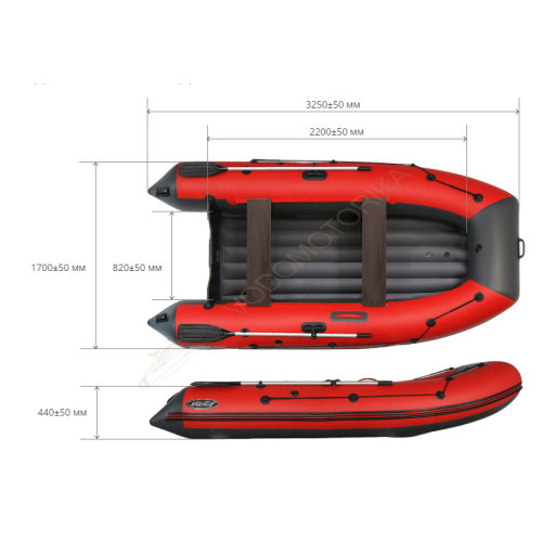 Лодка надувная REEF 325НД