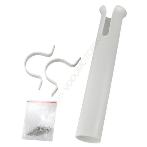 Подставка под удочку белая с кронштейнами в комплекте CFRH702W