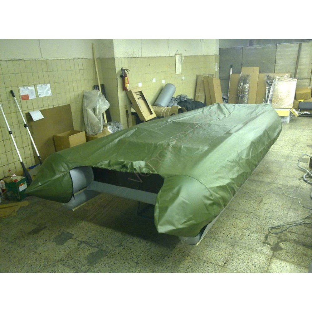 Тент транспортировочный на лодки Ротан 520, 520М (зеленый)