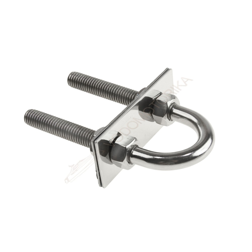 Рым-болт U-образный D9.5 мм, Lрез. 38 мм