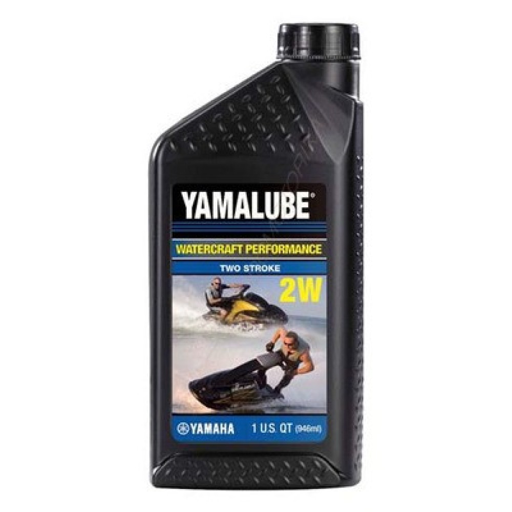 Масло для двухтактных инжекторных двигателей Yamalube 2W, 2Т, Semisynthetic Oil (0,946 л)