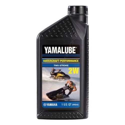 Масло для двухтактных инжекторных двигателей Yamalube 2W, 2Т, Semisynthetic Oil (0,946 л)
