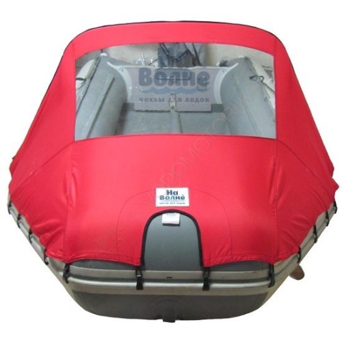 Носовой тент с окном для лодки ПВХ 450-500