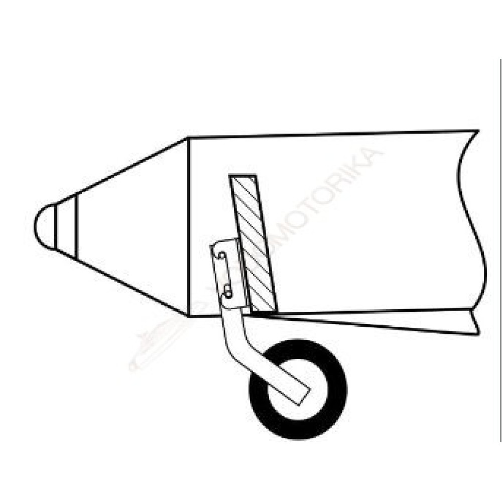 Транцевые колеса Handy Wheels BHW-2