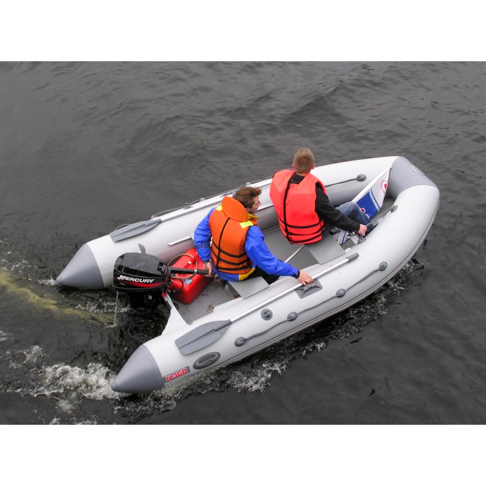 Лодка Мнев и К КАЙМАН N-360 (серый)