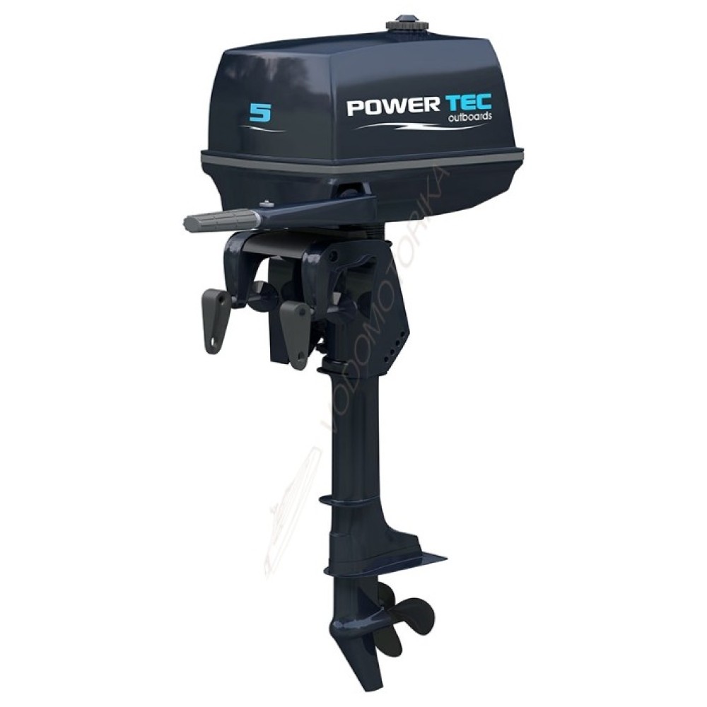 Лодочный мотор POWERTEC T 5 AMHS 5 л.с. двухтактный