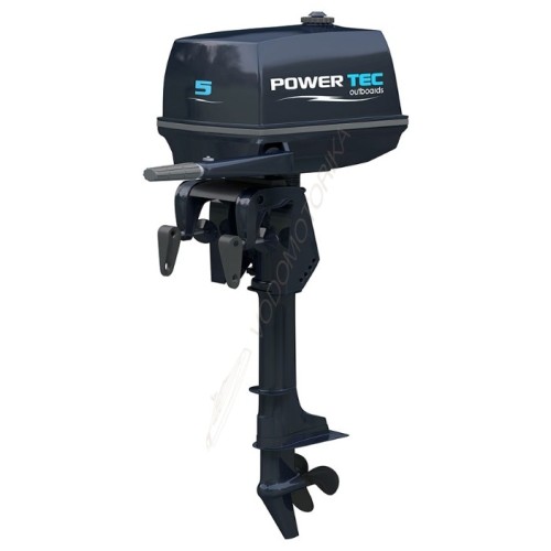 Лодочный мотор POWERTEC T 5 AMHS 5 л.с. двухтактный