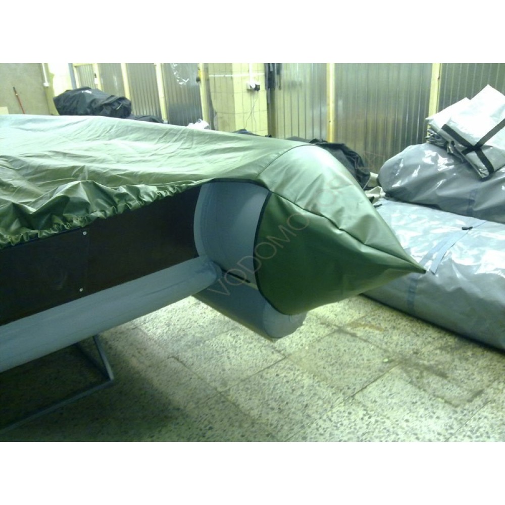 Тент транспортировочный на лодки Ротан 520, 520М (зеленый)