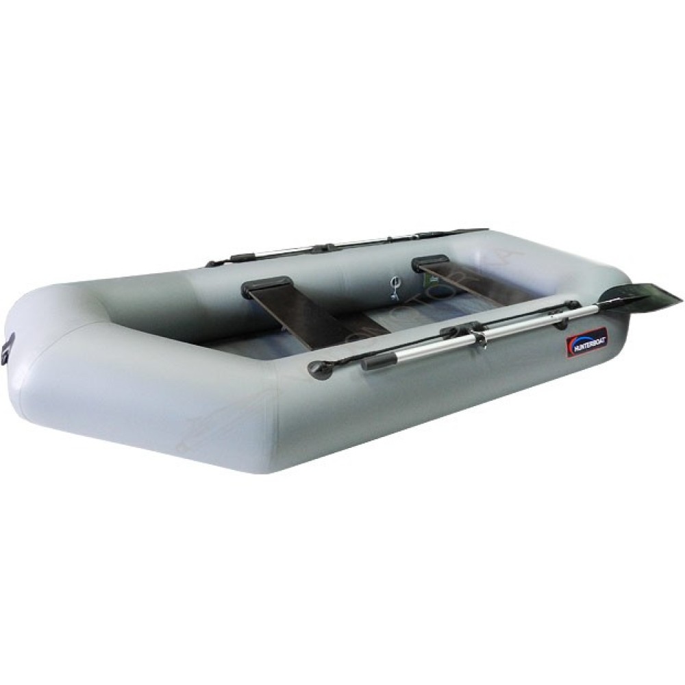 Гребная лодка Хантер 250M (зеленый)