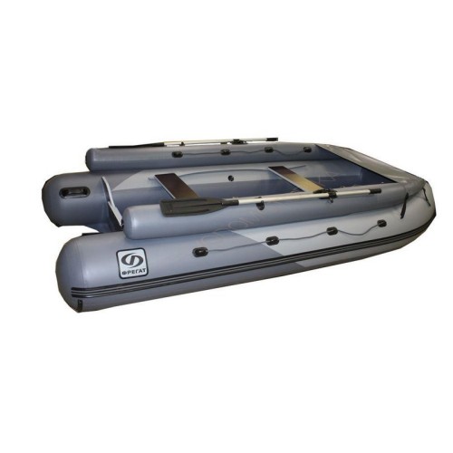 Надувная лодка Фрегат 350 Air F (лт, серая)