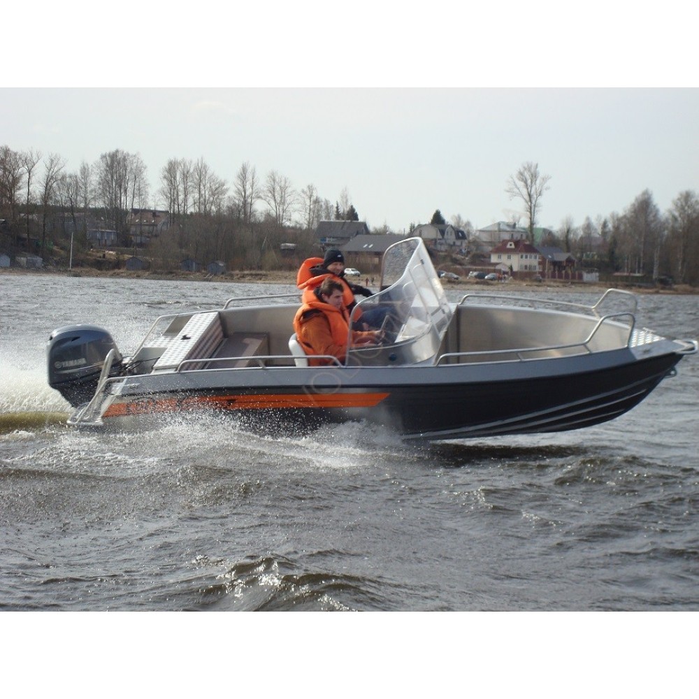 Алюминиевая лодка Wellboat 51 DC