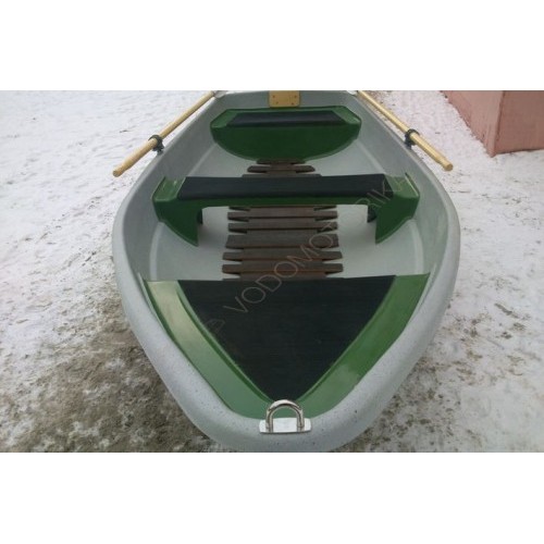 Пластиковая моторно-гребная лодка Шарк-408