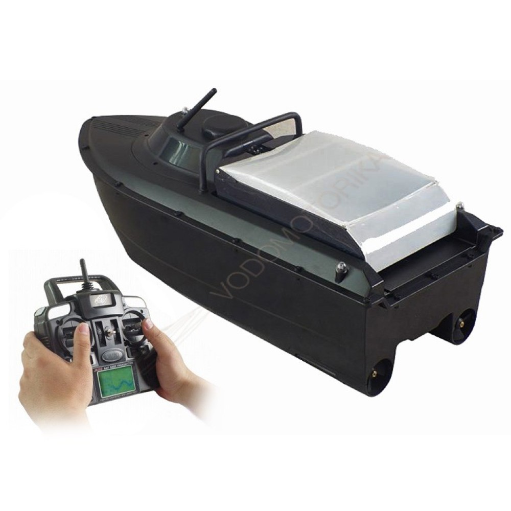 Радиоуправляемый кораблик JABO-2CG-L20+фонарь