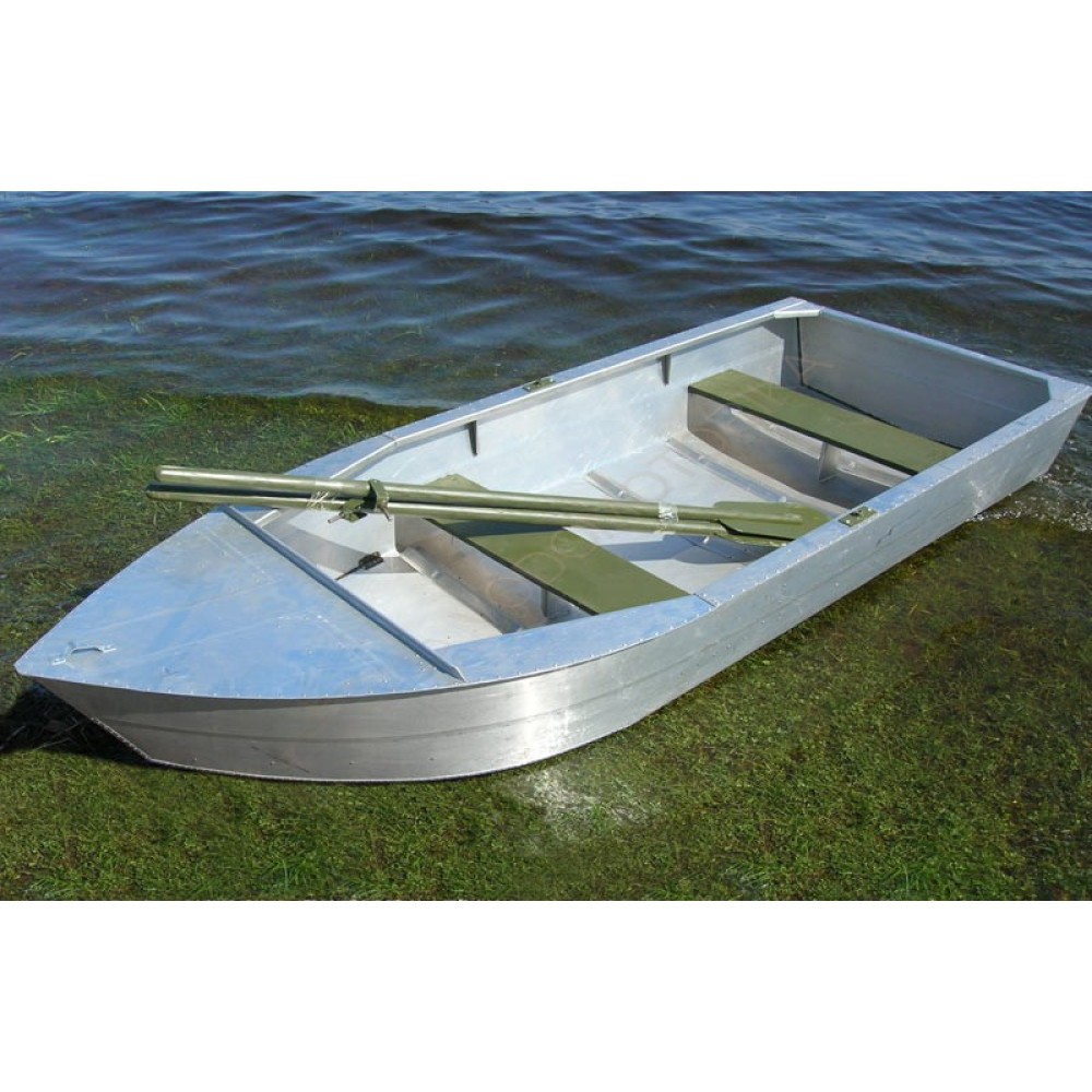 Алюминиевая лодка Малютка-Н 2.9м с булями