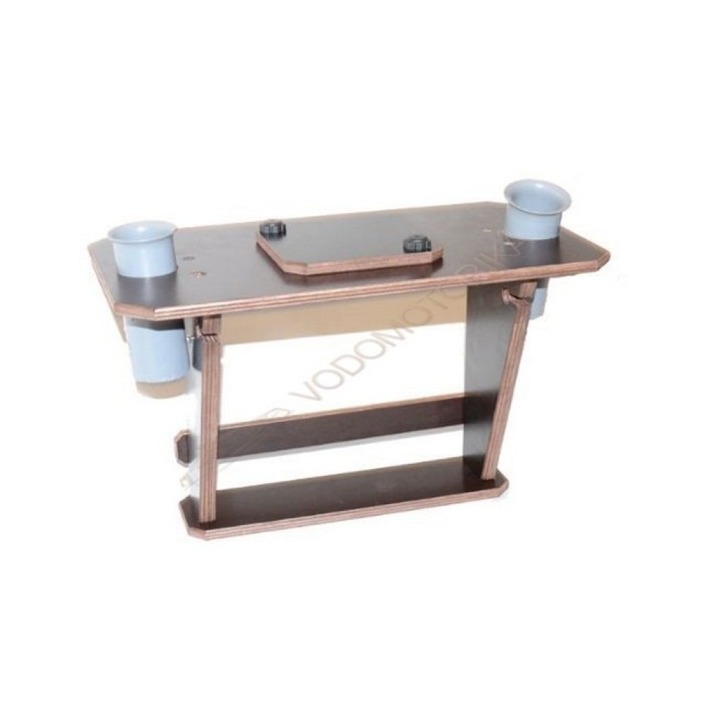 Столик для эхолота с держателями для спиннинга №25 (на банку)