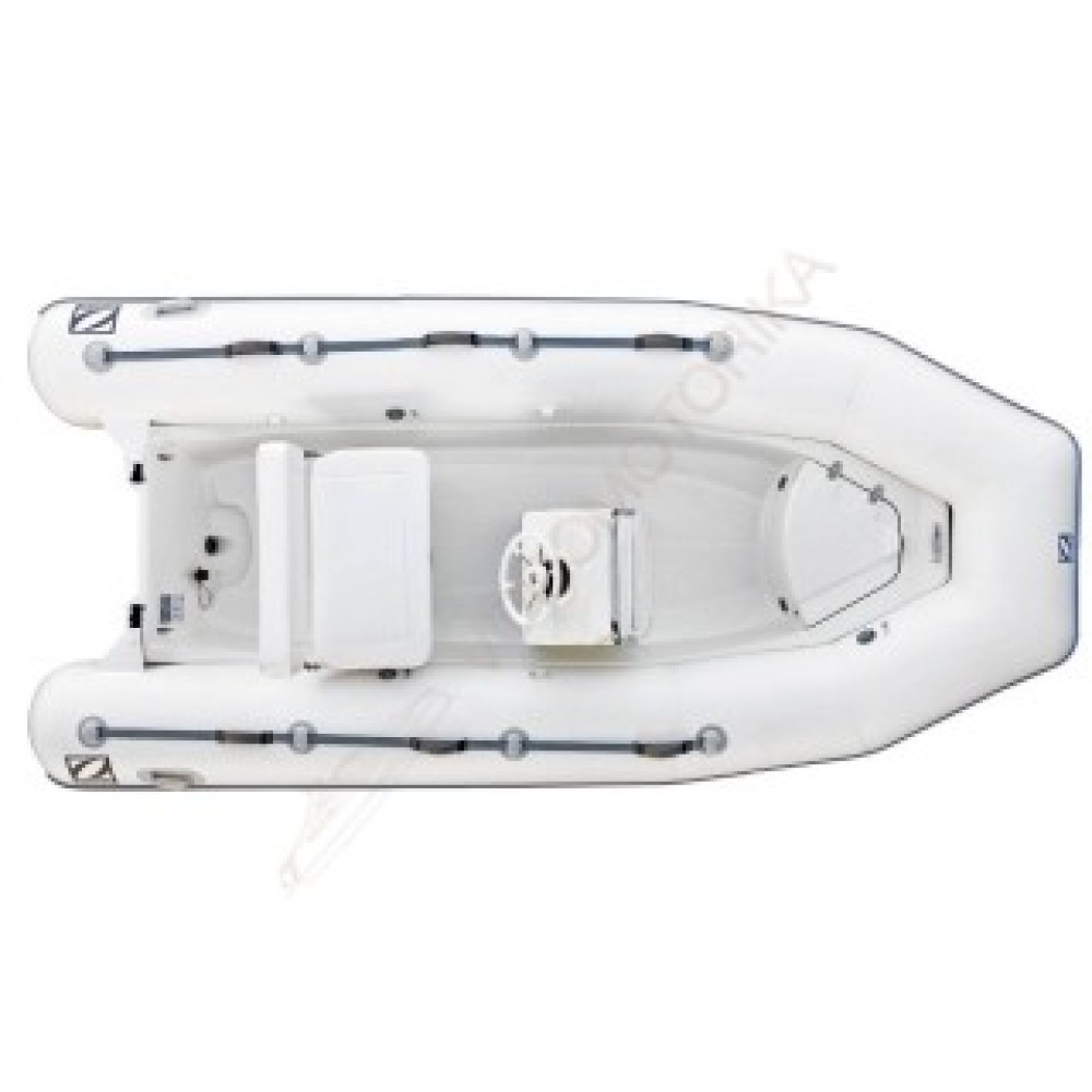 Лодка надувная ZODIAC Cadet 400 RIB с консолью ( светло-серый )