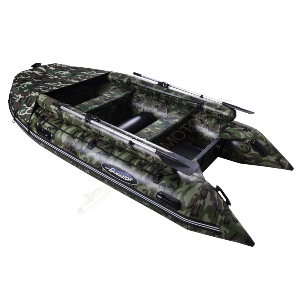 Надувная лодка GLADIATOR D 450 AL FB CAMO