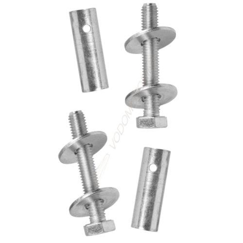 Колеса транцевые Горизонт Эконом U-260ND (оцинковка, съемные, усиленные, под надувное дно)