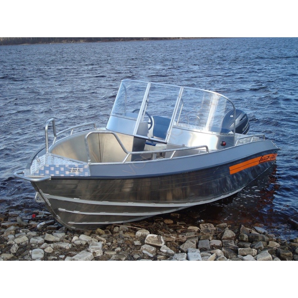 Алюминиевая лодка Wellboat 51 DC