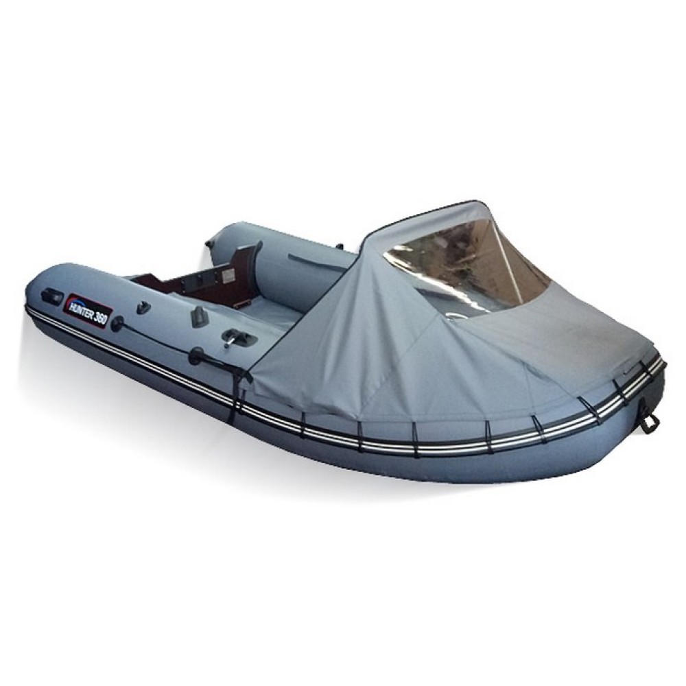 Носовой тент на лодки Хантер 360