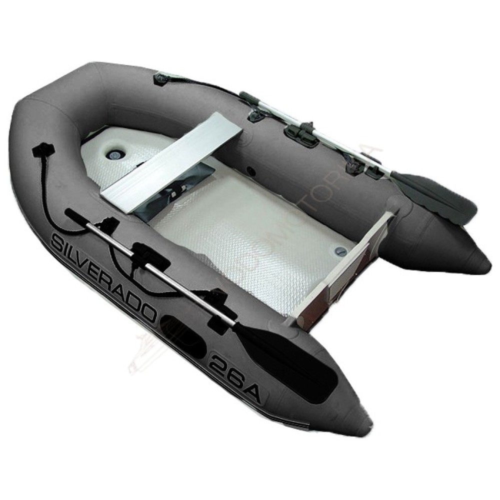 Лодка надувная SILVERADO AIR DECK 26А dark grey