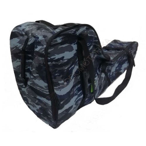 Чехол Gaoksa для лодочного мотора 4-9.8 л.с. (камуфляж серый/камуфляж зеленый/черный)