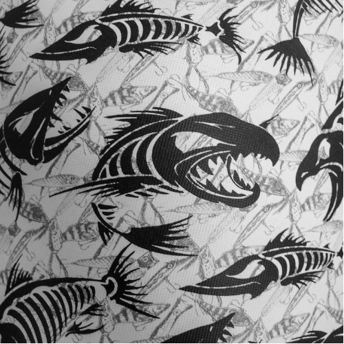 Лодка Тонар Алтай S360 принт Рыбы