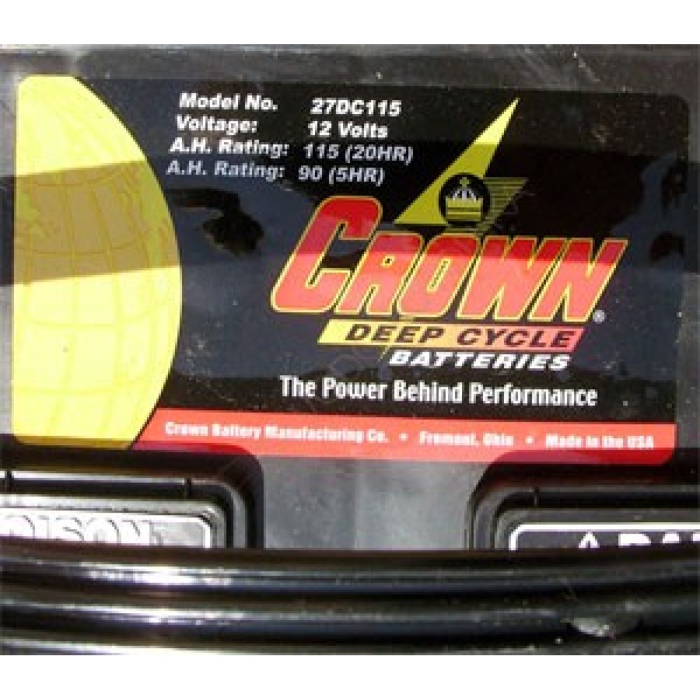 Аккумулятор Crown 115Ah DC (12В)