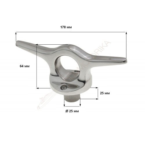 Утка-рым Kofuku 7" (178 мм)